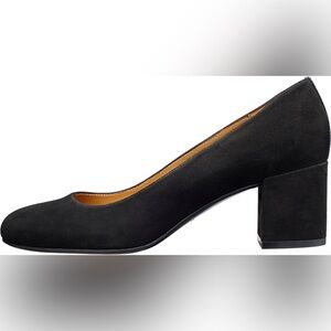 Margaux The Heel in Black Suede Womens Size EU 37.5W